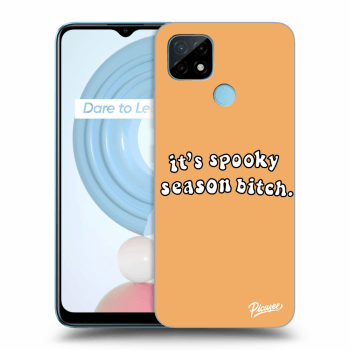 Picasee husă transparentă din silicon pentru Realme C21Y - Spooky season