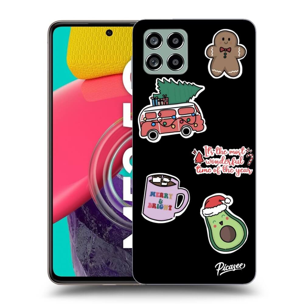 Picasee ULTIMATE CASE pentru Samsung Galaxy M53 5G - Christmas Stickers