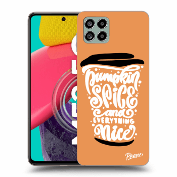 Husă pentru Samsung Galaxy M53 5G - Pumpkin coffee