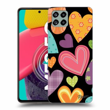 Husă pentru Samsung Galaxy M53 5G - Colored heart