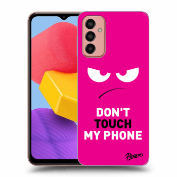 Husă pentru Samsung Galaxy M13 - Angry Eyes - Pink