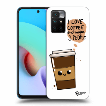 Picasee husă transparentă din silicon pentru Xiaomi Redmi 10 (2022) - Cute coffee