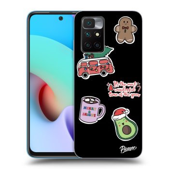 Husă pentru Xiaomi Redmi 10 (2022) - Christmas Stickers