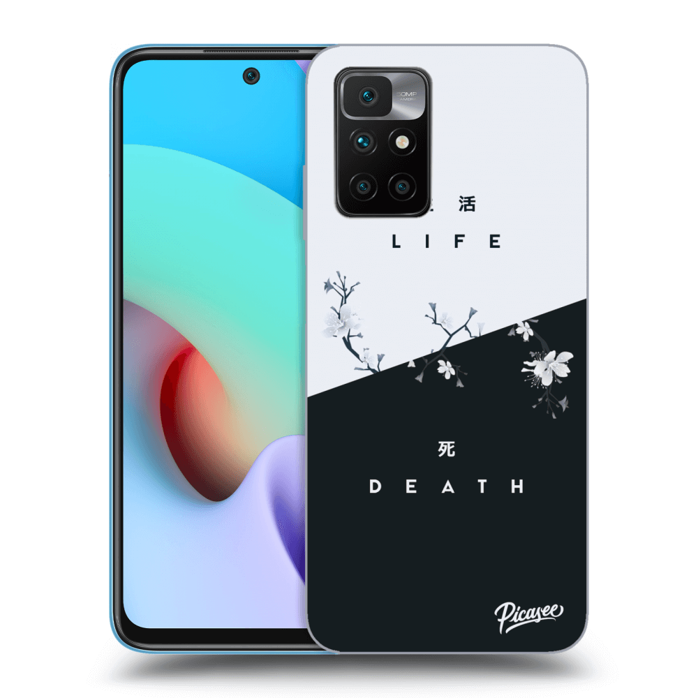 Picasee husă transparentă din silicon pentru Xiaomi Redmi 10 (2022) - Life - Death