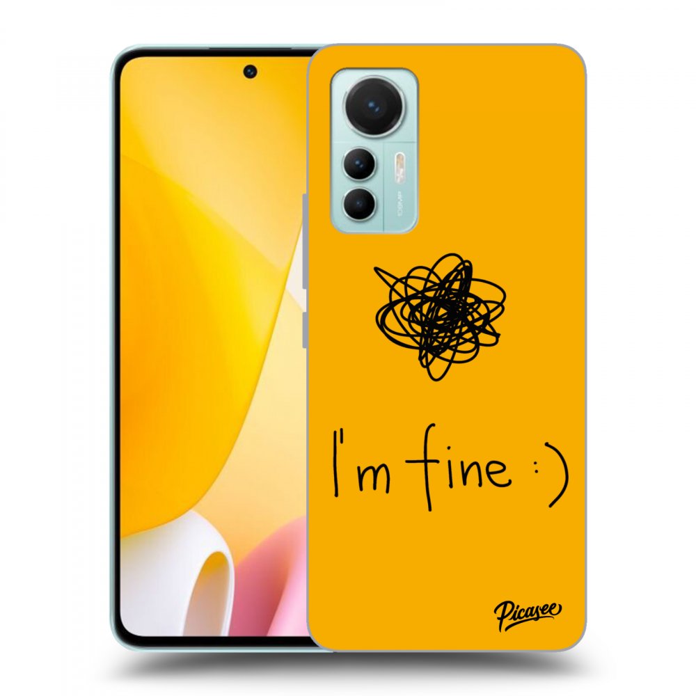 Picasee ULTIMATE CASE pentru Xiaomi 12 Lite - I am fine