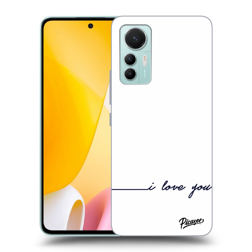Picasee ULTIMATE CASE pentru Xiaomi 12 Lite - I love you