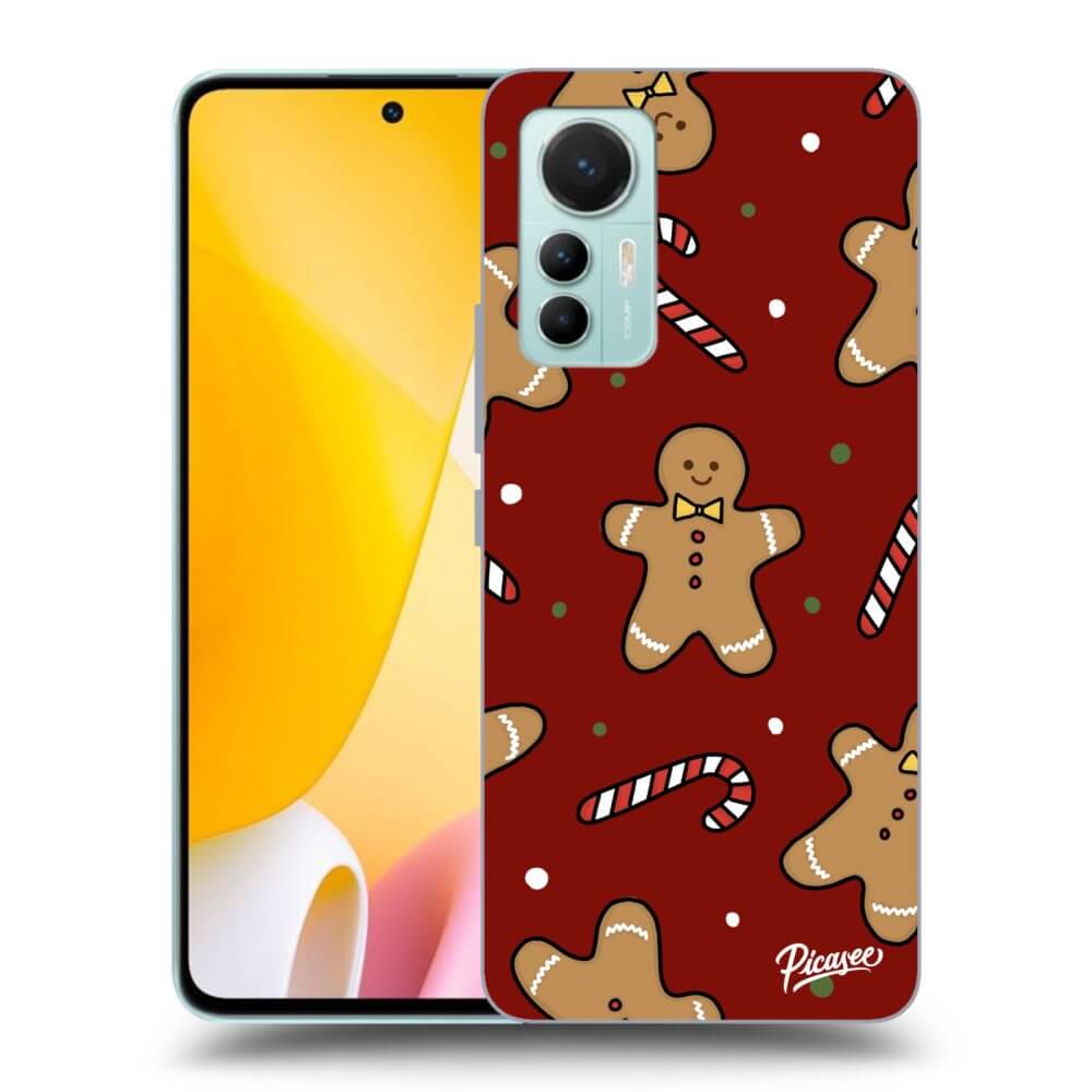 Picasee husă transparentă din silicon pentru Xiaomi 12 Lite - Gingerbread 2
