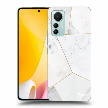 Picasee ULTIMATE CASE pentru Xiaomi 12 Lite - White tile