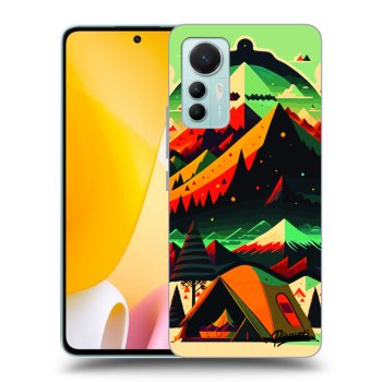 Picasee husă neagră din silicon pentru Xiaomi 12 Lite - Montreal