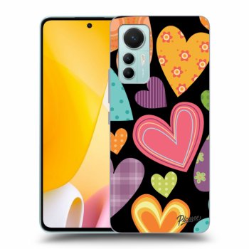 Husă pentru Xiaomi 12 Lite - Colored heart
