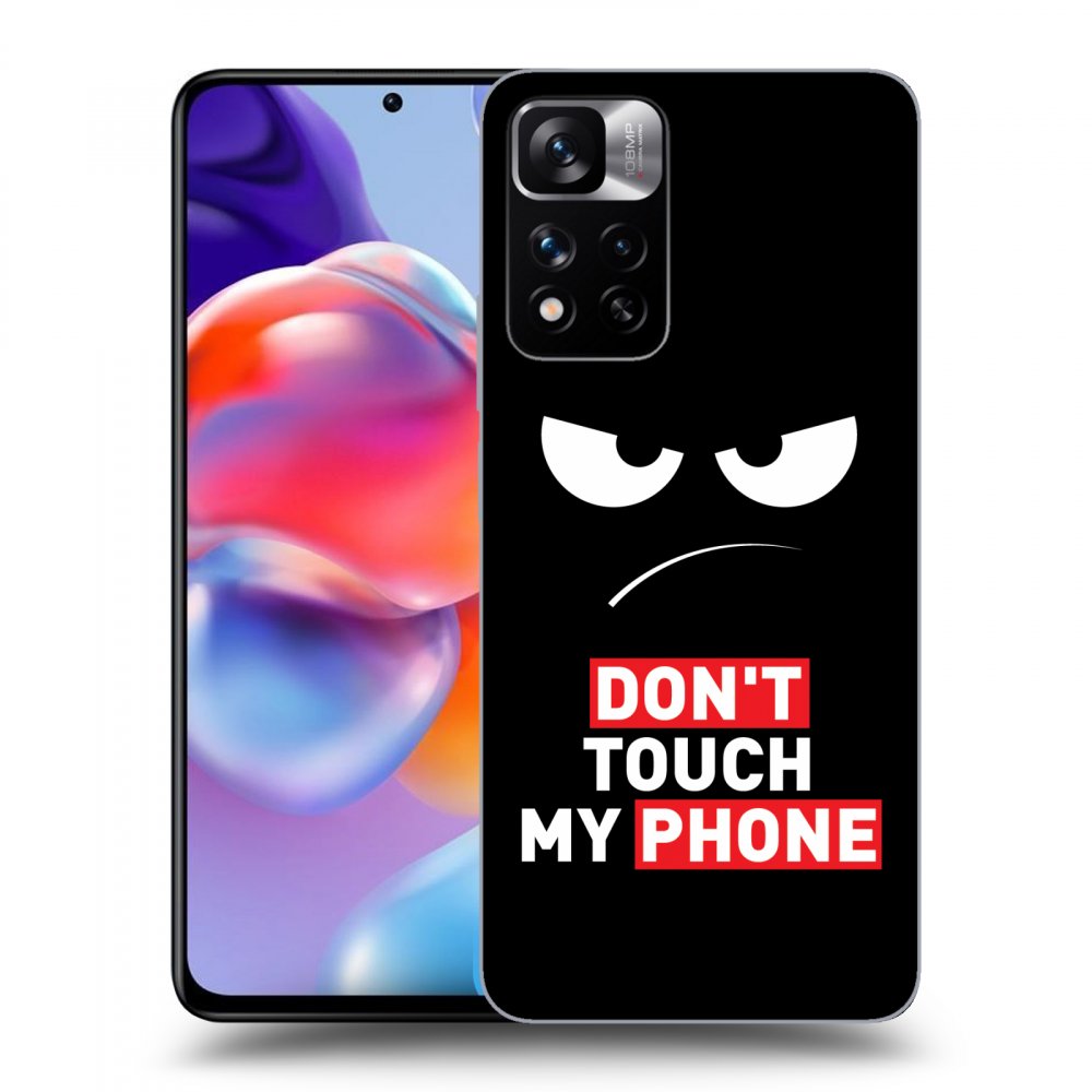 Picasee ULTIMATE CASE pentru Xiaomi Redmi Note 11 Pro+ 5G - Angry Eyes - Transparent