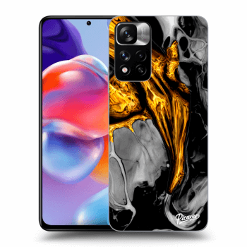 Husă pentru Xiaomi Redmi Note 11 Pro+ 5G - Black Gold