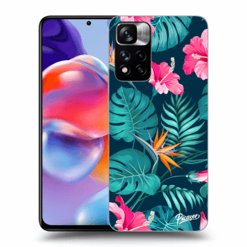 Husă pentru Xiaomi Redmi Note 11 Pro+ 5G - Pink Monstera