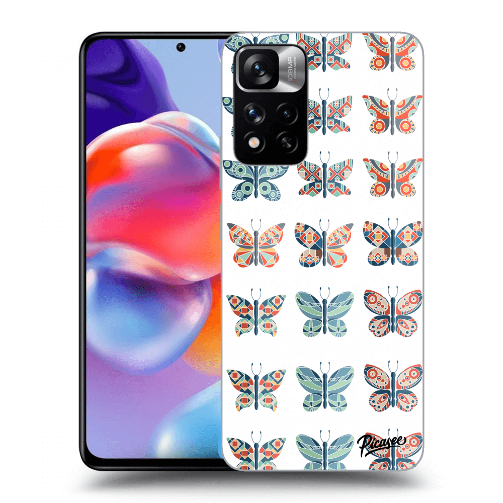 Picasee ULTIMATE CASE pentru Xiaomi Redmi Note 11 Pro+ 5G - Butterflies