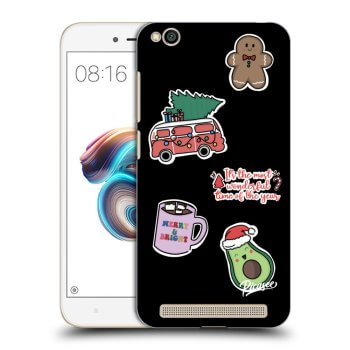 Husă pentru Xiaomi Redmi 5A - Christmas Stickers