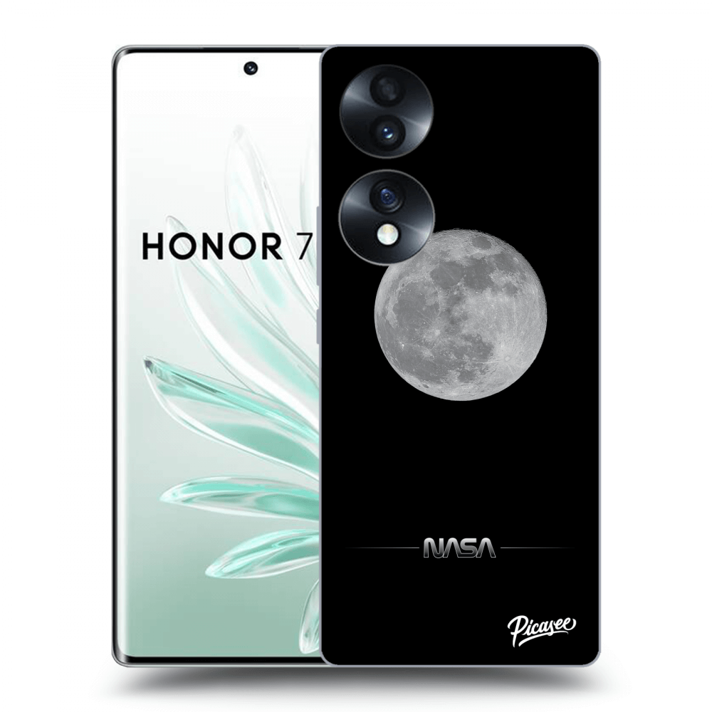 Picasee husă transparentă din silicon pentru Honor 70 - Moon Minimal