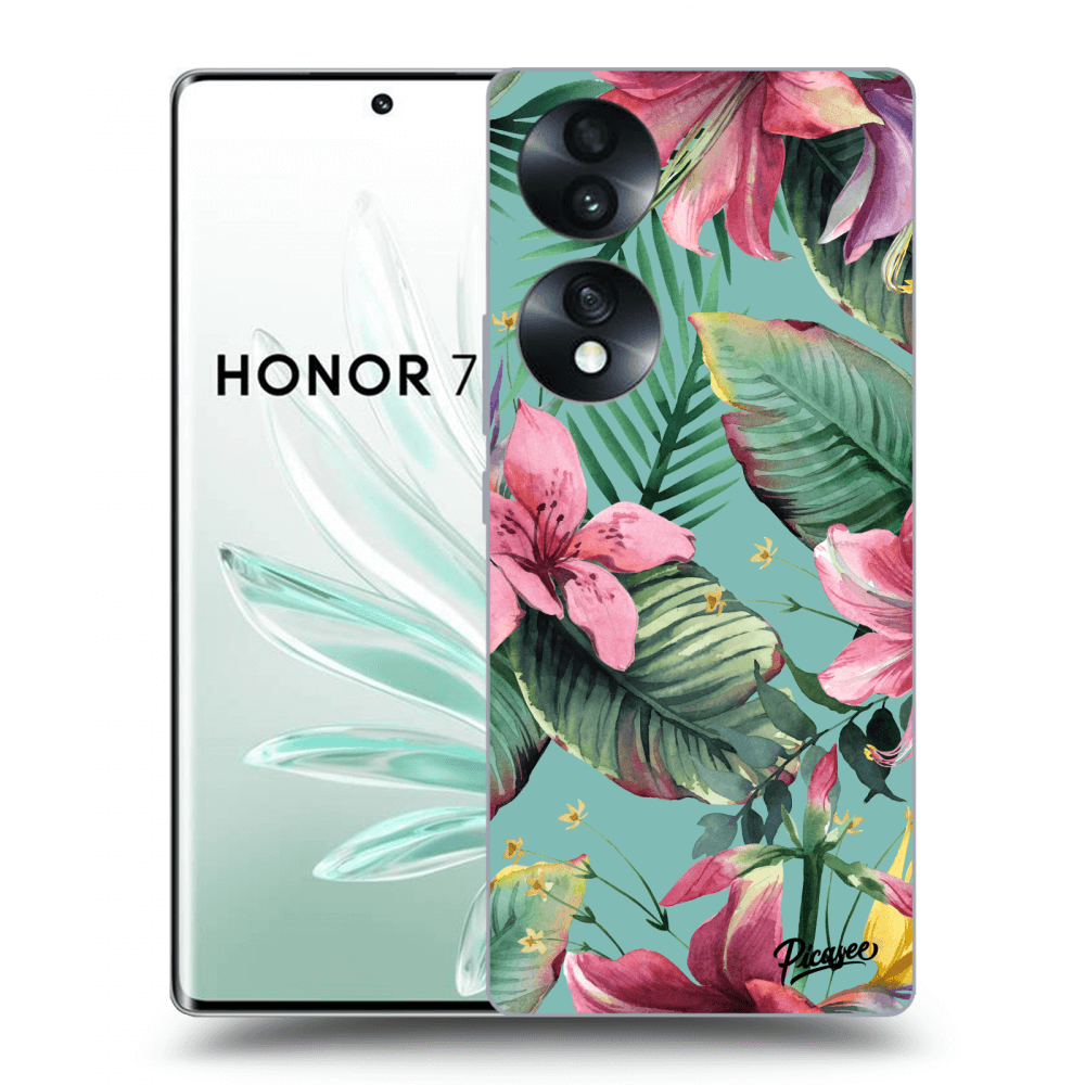 Picasee husă transparentă din silicon pentru Honor 70 - Hawaii