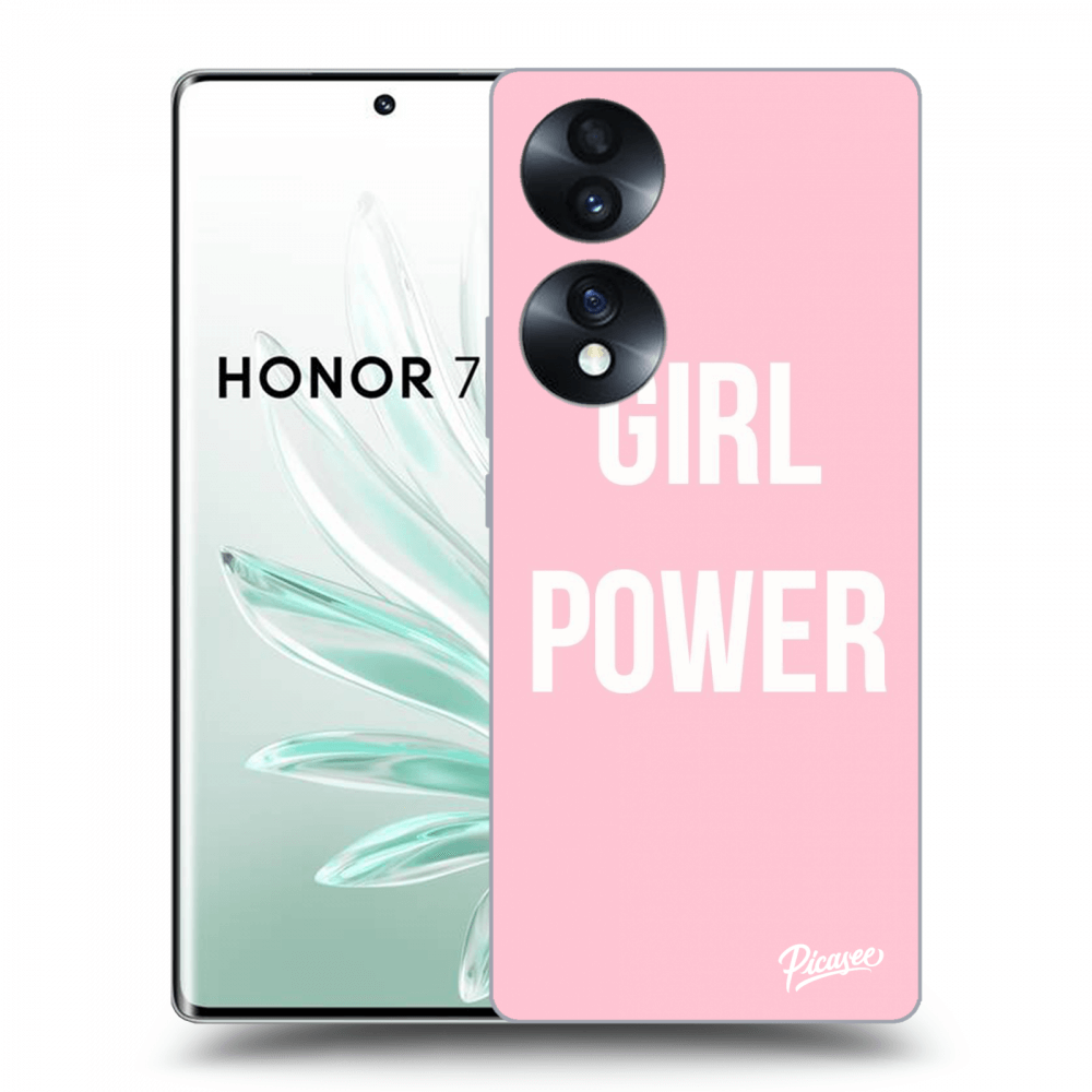 Picasee husă transparentă din silicon pentru Honor 70 - Girl power