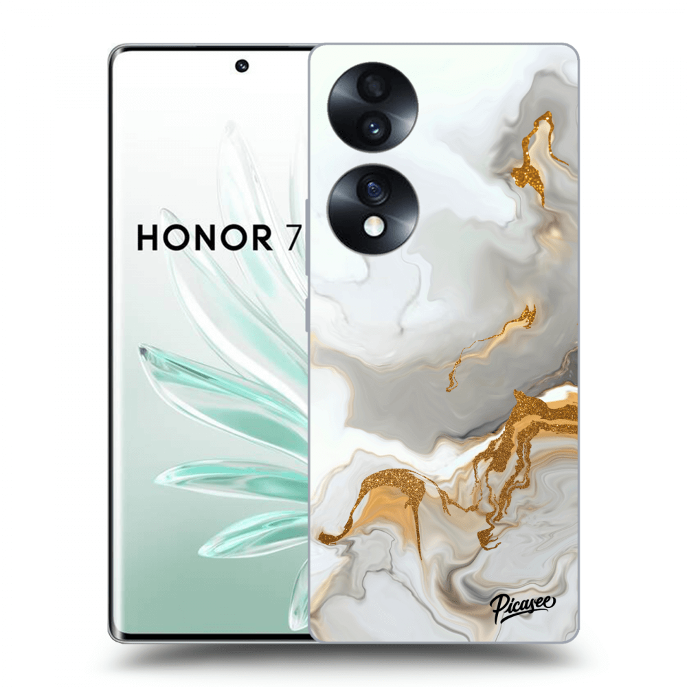 Picasee husă transparentă din silicon pentru Honor 70 - Her
