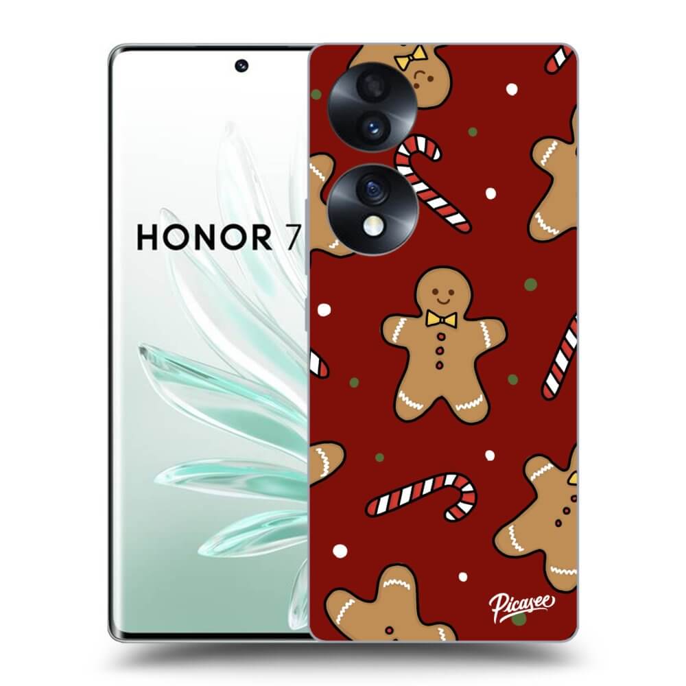 Picasee husă transparentă din silicon pentru Honor 70 - Gingerbread 2