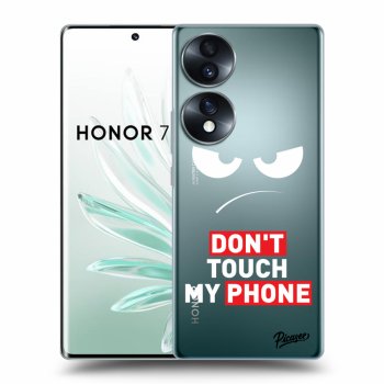 Picasee husă transparentă din silicon pentru Honor 70 - Angry Eyes - Transparent