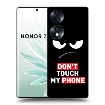 Husă pentru Honor 70 - Angry Eyes - Transparent