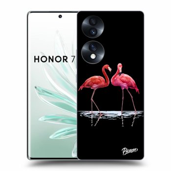 Husă pentru Honor 70 - Flamingos couple