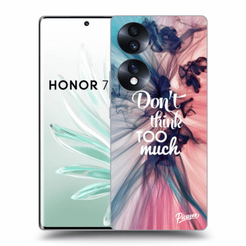 Picasee ULTIMATE CASE pentru Honor 70 - Don't think TOO much