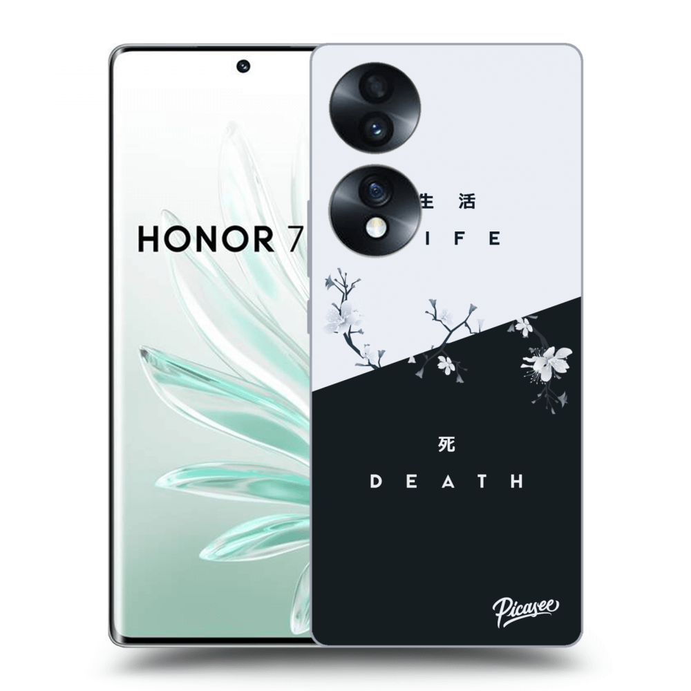 Picasee husă transparentă din silicon pentru Honor 70 - Life - Death