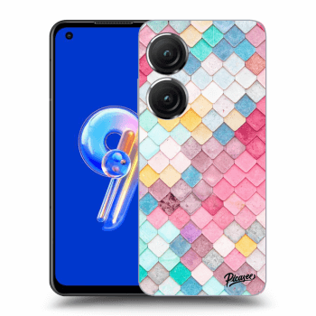 Husă pentru Asus Zenfone 9 - Colorful roof