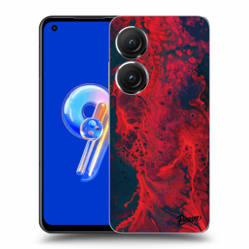 Husă pentru Asus Zenfone 9 - Organic red