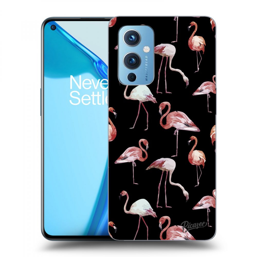 Picasee ULTIMATE CASE pentru OnePlus 9 - Flamingos