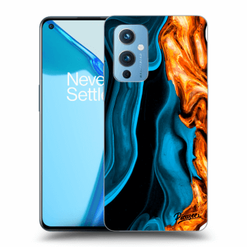 Husă pentru OnePlus 9 - Gold blue