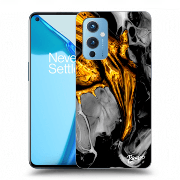 Husă pentru OnePlus 9 - Black Gold