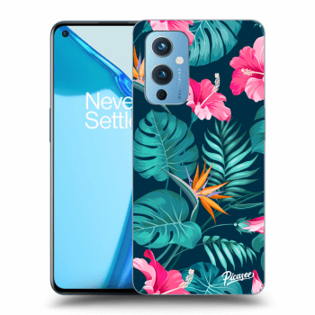 Husă pentru OnePlus 9 - Pink Monstera