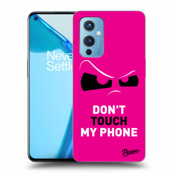 Husă pentru OnePlus 9 - Cloudy Eye - Pink