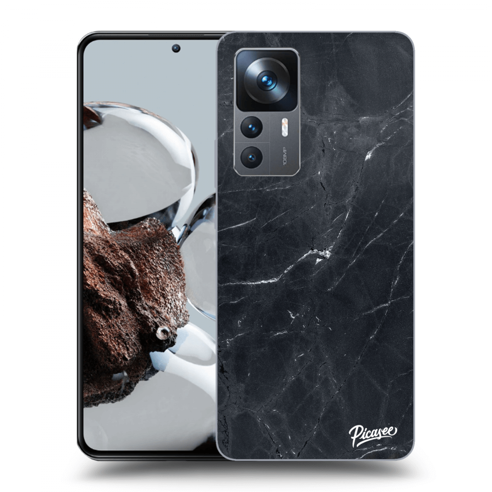 Picasee ULTIMATE CASE pentru Xiaomi 12T - Black marble