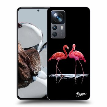 Husă pentru Xiaomi 12T Pro - Flamingos couple