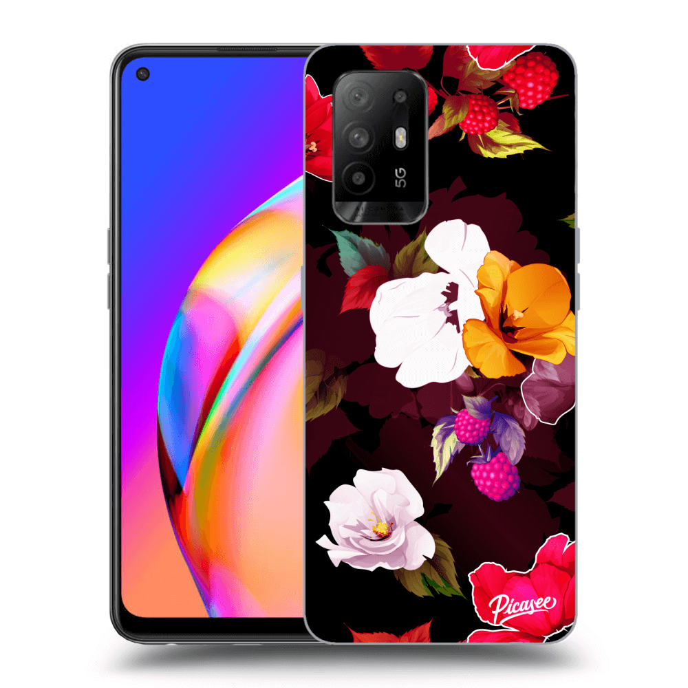 Picasee ULTIMATE CASE pentru OPPO A94 5G - Flowers and Berries