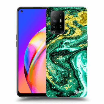 Husă pentru OPPO A94 5G - Green Gold