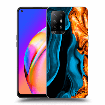 Husă pentru OPPO A94 5G - Gold blue