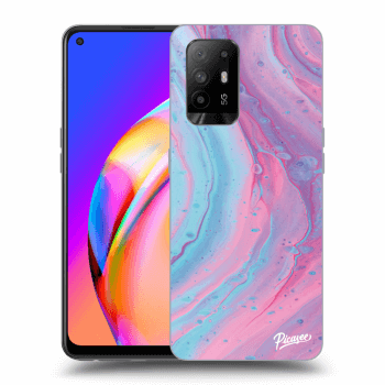 Husă pentru OPPO A94 5G - Pink liquid