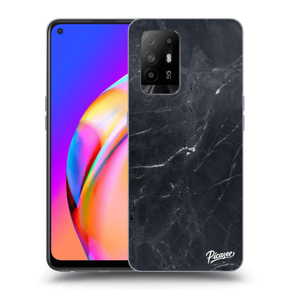 Picasee ULTIMATE CASE pentru OPPO A94 5G - Black marble