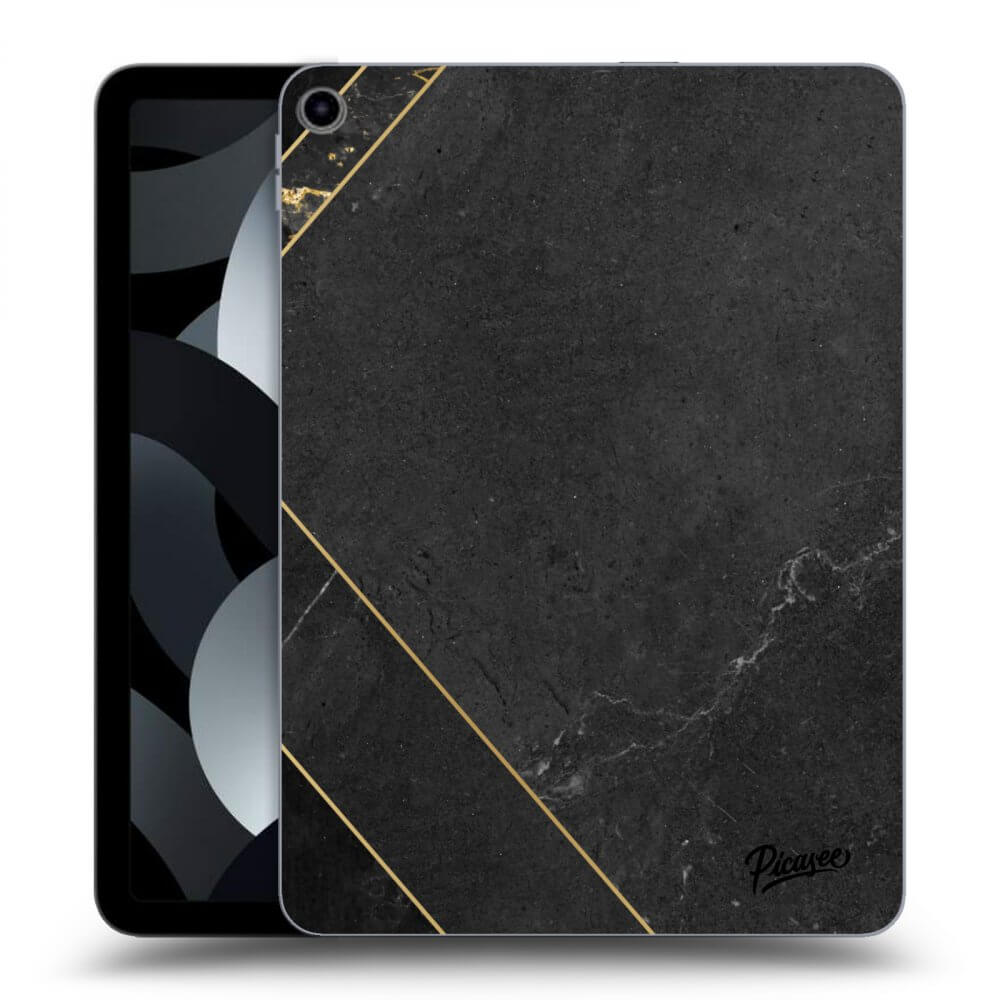 Picasee husă neagră din silicon pentru Apple iPad 10,9" 2022 (10.generace) - Black tile