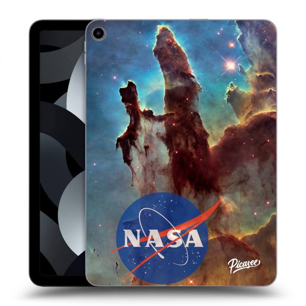 Picasee husă neagră din silicon pentru Apple iPad 10,9" 2022 (10.generace) - Eagle Nebula