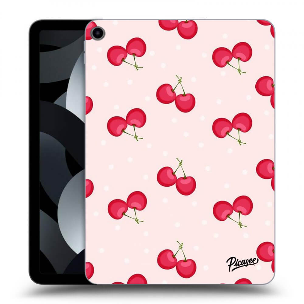 Picasee husă neagră din silicon pentru Apple iPad 10,9" 2022 (10.gen.) - Cherries