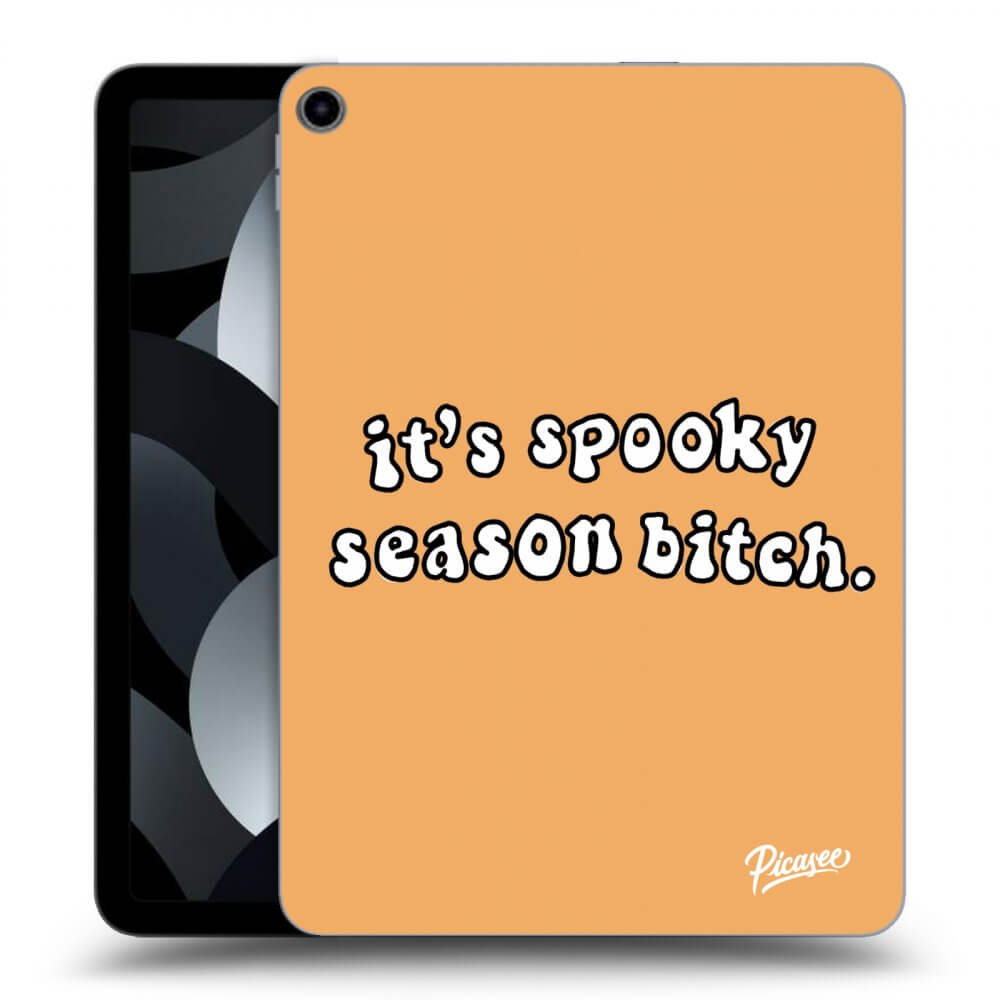 Picasee husă neagră din silicon pentru Apple iPad 10,9" 2022 (10.generace) - Spooky season