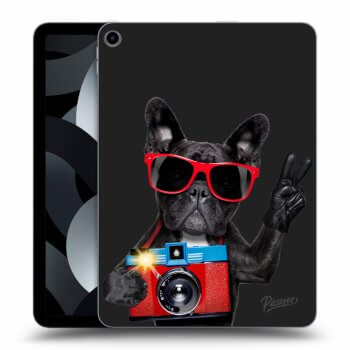 Picasee husă neagră din silicon pentru Apple iPad 10,9" 2022 (10.generace) - French Bulldog