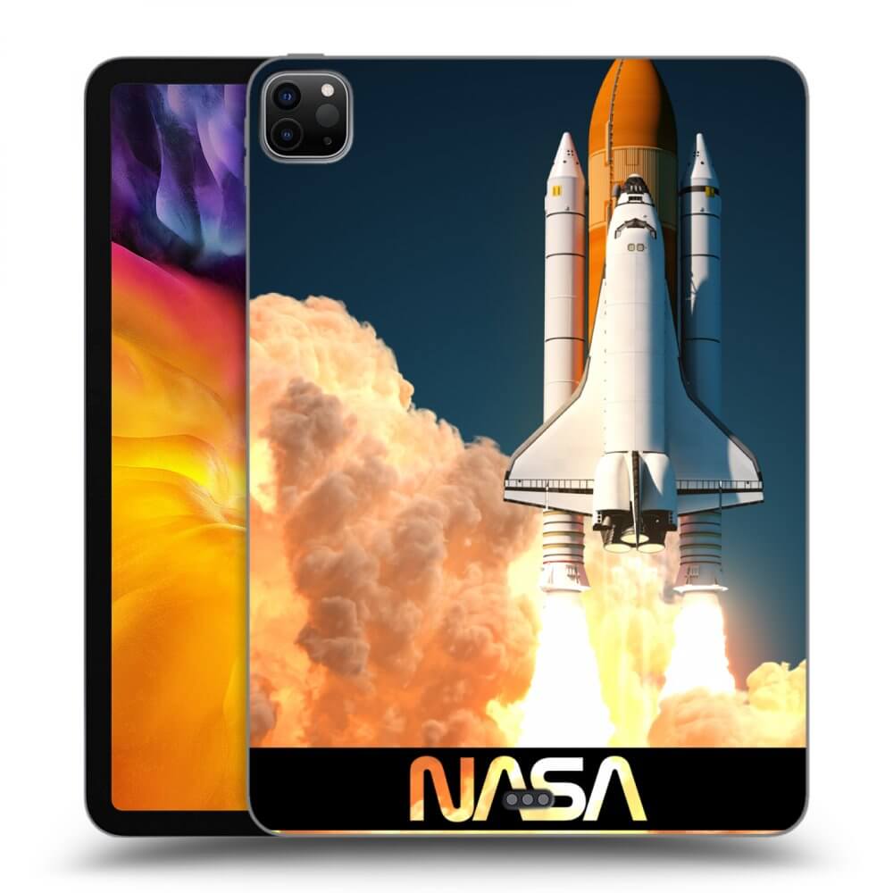 Picasee husă neagră din silicon pentru Apple iPad Pro 11" 2022 M2 (4.generace) - Space Shuttle