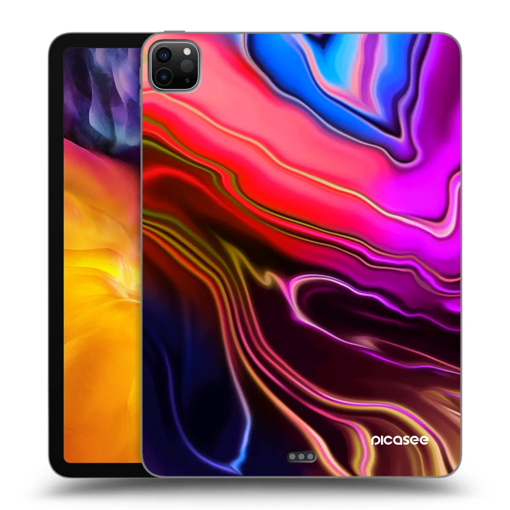 Picasee husă neagră din silicon pentru Apple iPad Pro 11" 2022 M2 (4.generace) - Electric